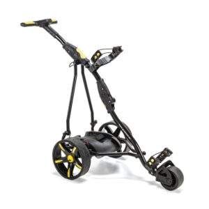 Carro eléctrico de golf: Greencaddy Pro Sport Negro Amarillo